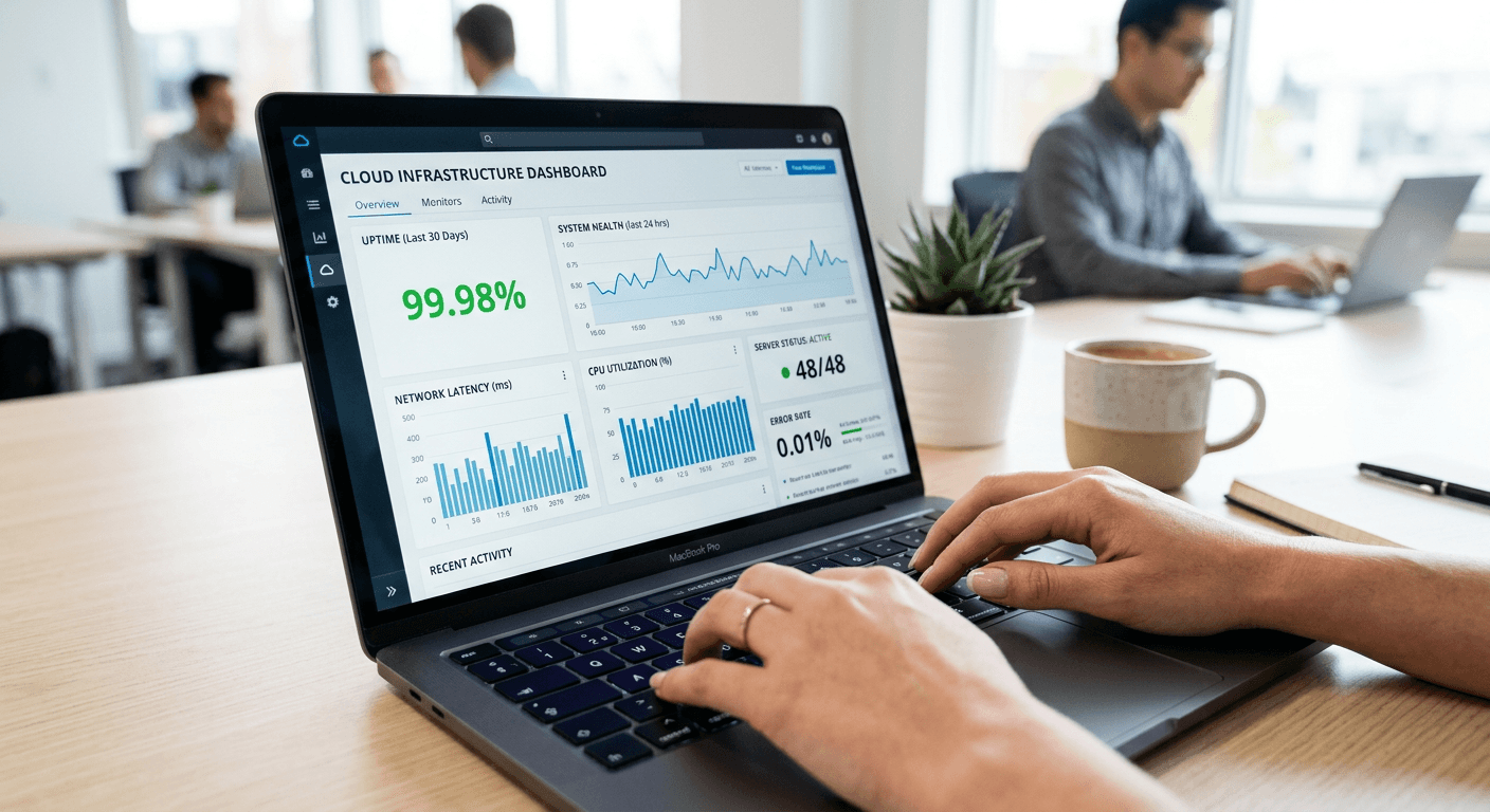 Custom content management system dashboard