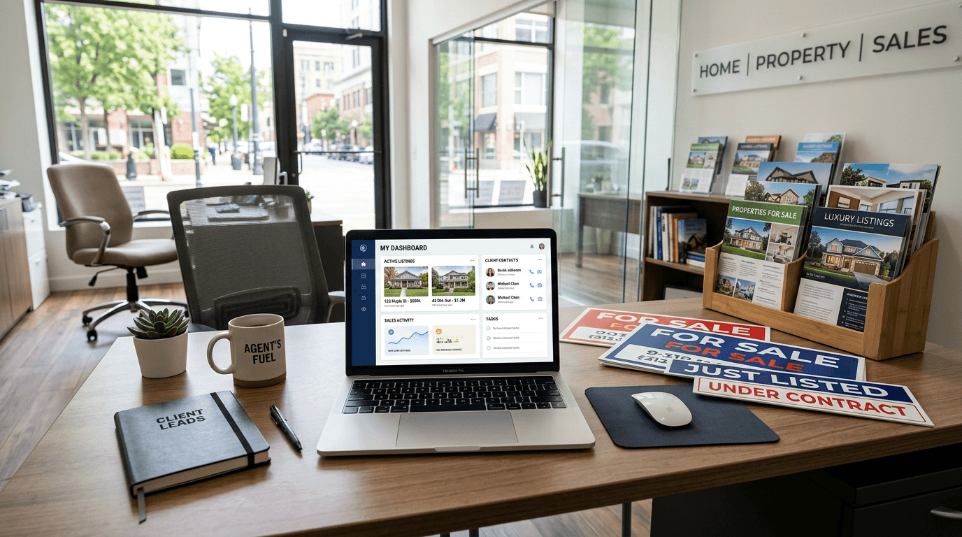CRM and MLS integration for real estate
