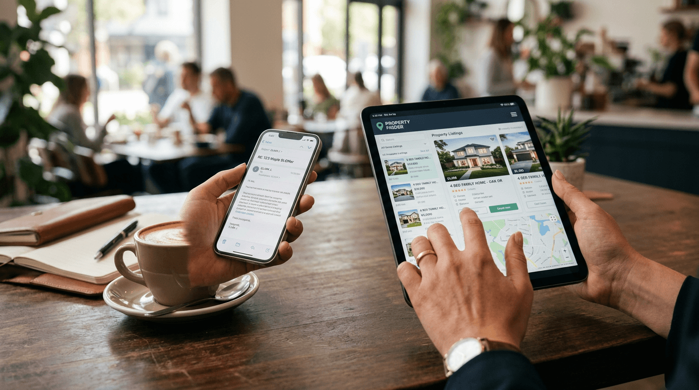 Mobile technology for real estate agents