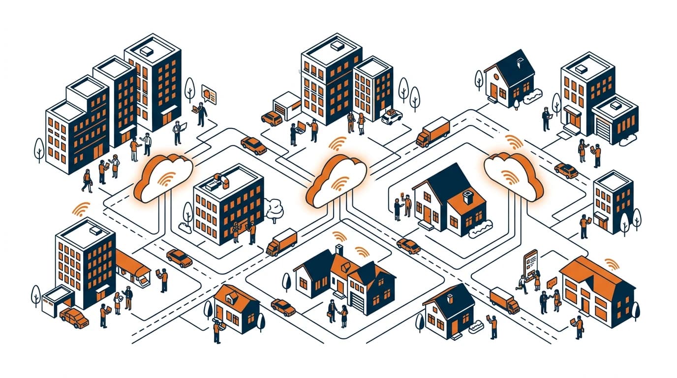 Multi-office networking for real estate