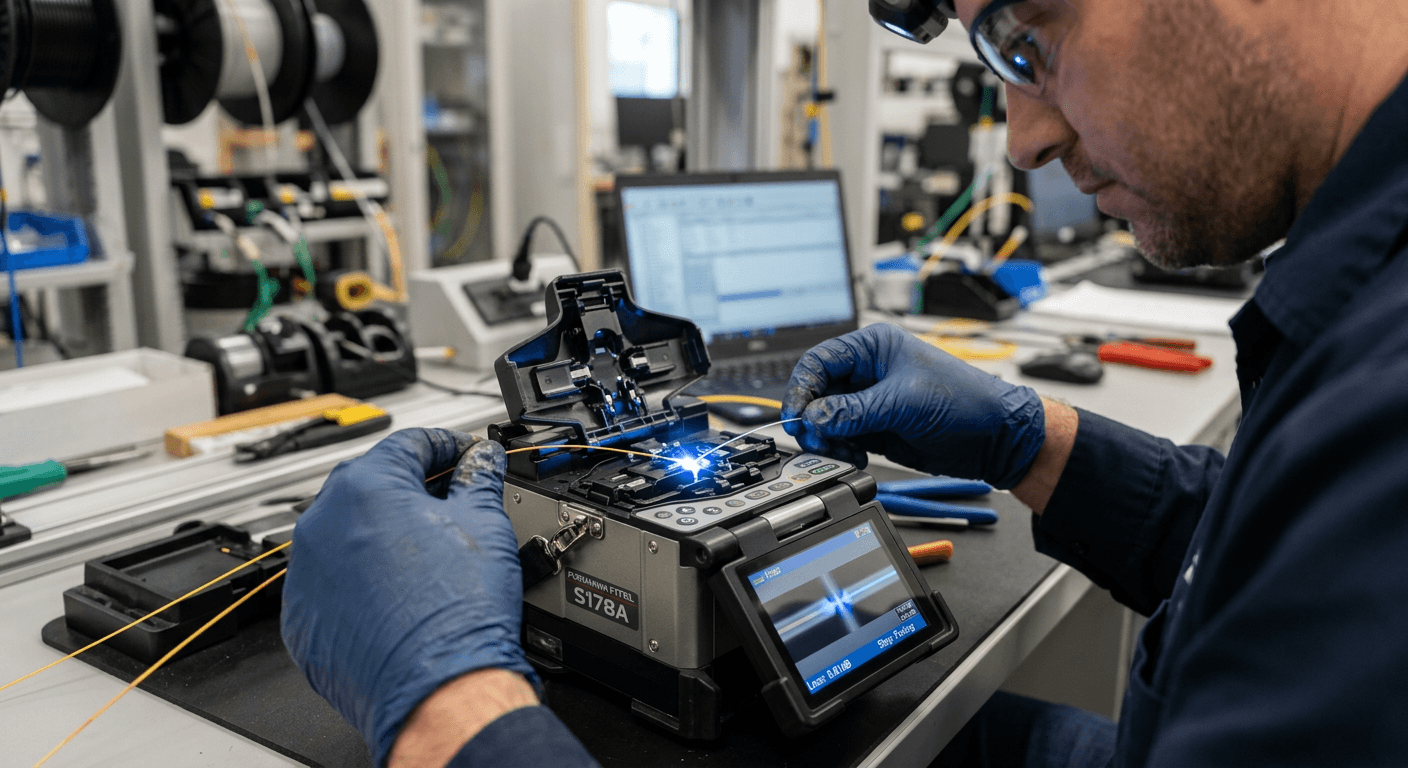 Cable and fiber optic repair services