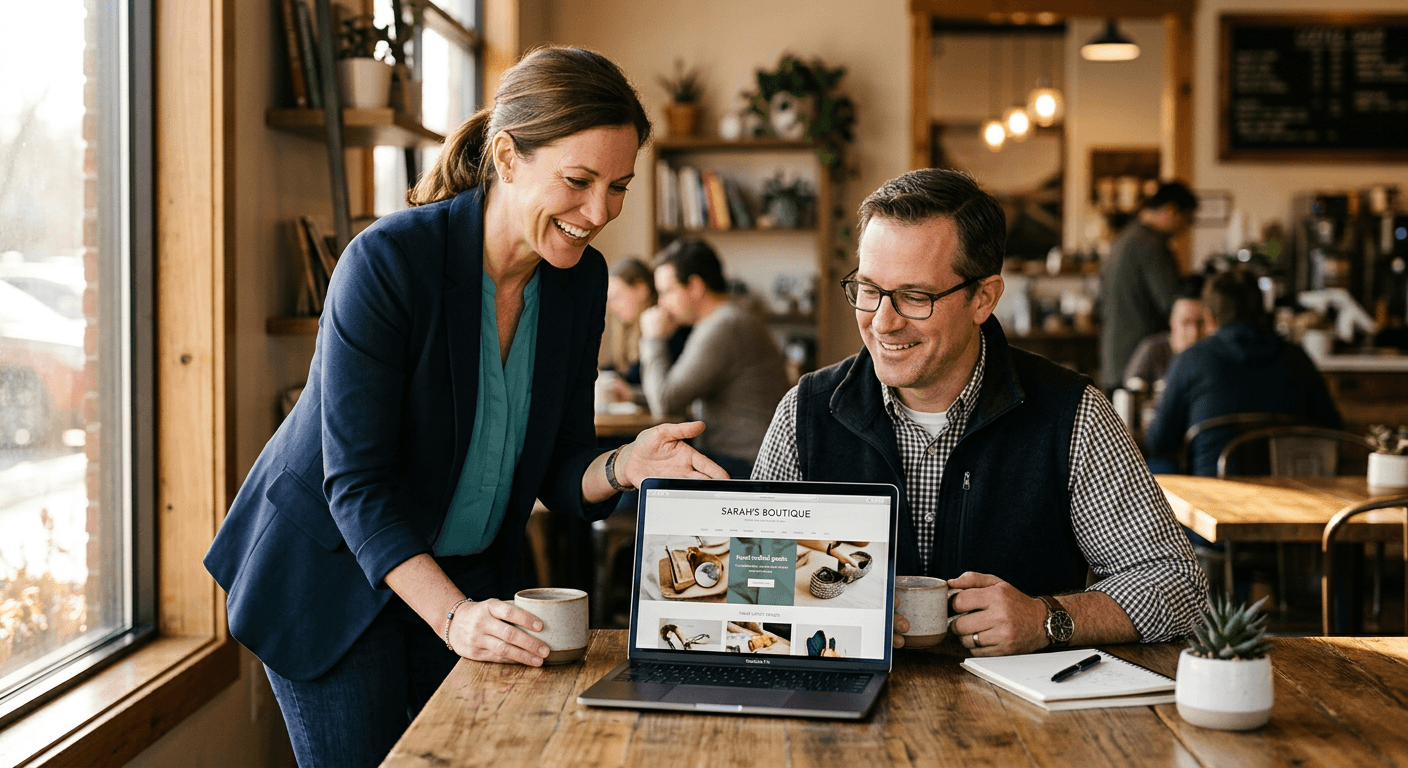 Small business website solutions